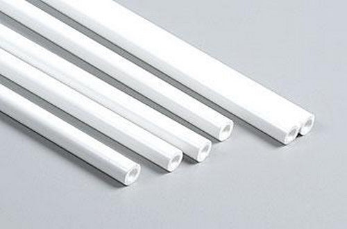 Plastruct 90107 5/16" x 15" ABS Plastic Round Tube (Pack of 6)