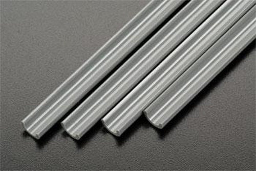 Plastruct 90173 5/16” x 3/16” x 15” Half-Round Profiles (Pack of 4)