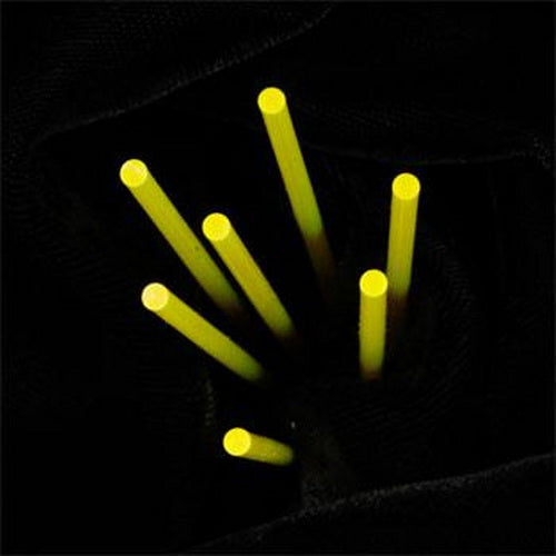 Plastruct 90283 1/8" x 10" Fluorescent Yellow Acryic Round Rod (Pack of 7)