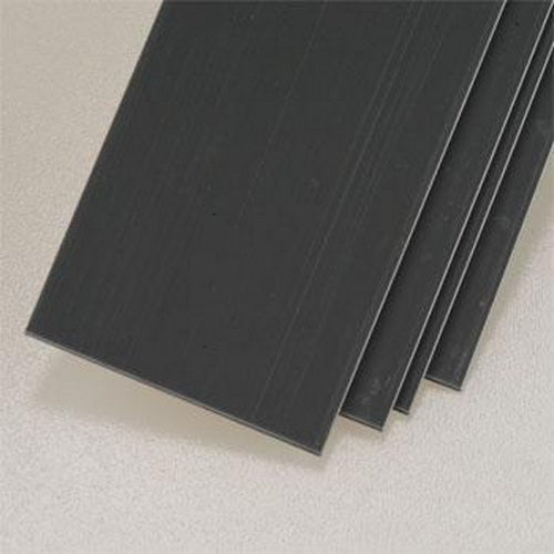 Plastruct 90366 1-1/4" x 0.030" x 24" Traditional ABS Strip (Pack of 4)