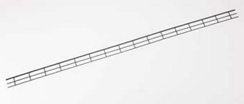 Plastruct 90473 O Scale 1-1/2" x 24" x 29/32" ABS Hand Rail