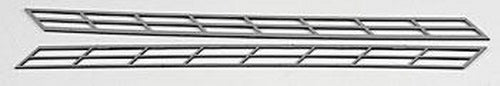Plastruct 90482 HO 3/4" x 6" x 27/64" ABS Stair Rail (Pack of 2)