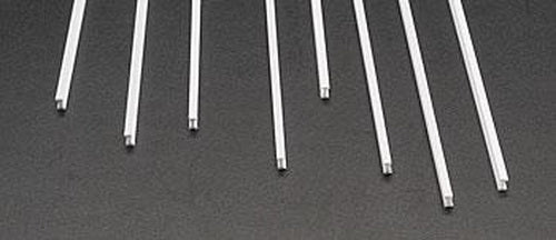 Plastruct 90513 1/16" x 15" x 1/8" Styrene I Beam (Pack of 8)