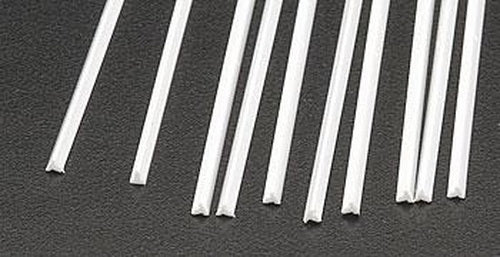 Plastruct 90562 1/16" x 10" x 1/16" Styrene Tee (Pack of 10)