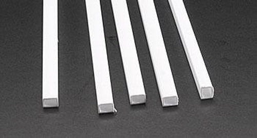 Plastruct 90632 1/4" x 15" x 5/16" Styrene Rectangular Tubing (Pack of 5)