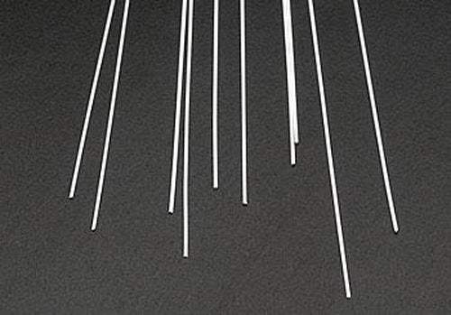 Plastruct 90710 0.020" x 10" x 0.010" Styrene Strip (Pack of 10)