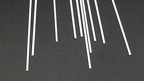 Plastruct 90712 0.040" x 10" x 0.010" Styrene Strip (Pack of 10)
