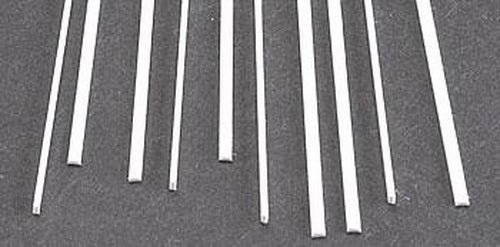 Plastruct 90732 0.040" x 10" x 0.030" Styrene Strip (Pack of 10)