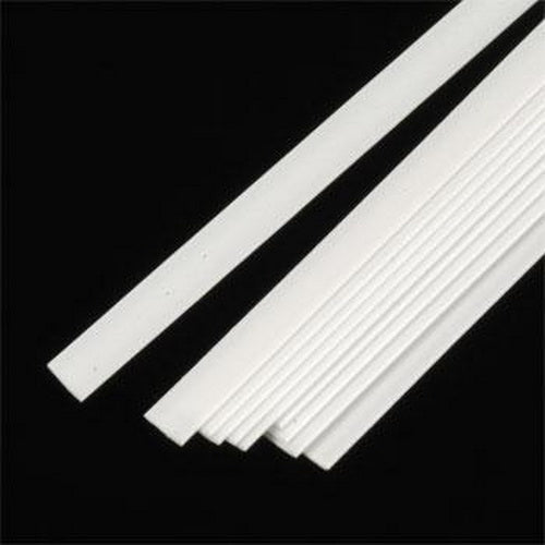 Plastruct 90758 .187" x 10" x 0.060" Styrene Strip (Pack of 10)