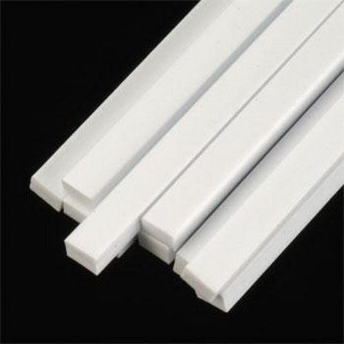 Plastruct 90788 .187" x 10" x .125" Styrene Strip (Pack of 10)