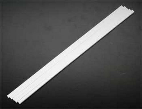 Plastruct 90800 .187" x 10" x .187" Square Styrene Rod (Pack of 5)
