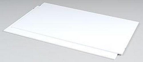 Plastruct 91108 7" x 1/8" x 1/2" Styrene Sheet (Pack of 2)
