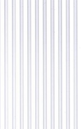 Plastruct 91521 G 11" x .020" x 7" Corrugated Siding Sheet (Pack of 2)