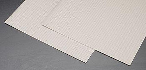 Plastruct 91532 12" x 5/32" x 7" Wood Planking Sheet (Pack of 2)