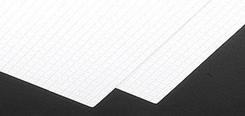 Plastruct 91544 12" x 15/64” x 7" Square Tile Sheet (Pack of 2)
