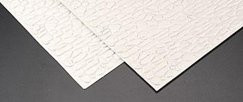Plastruct 91564 G 12" x 7" Field Stone Sheet (Pack of 2)