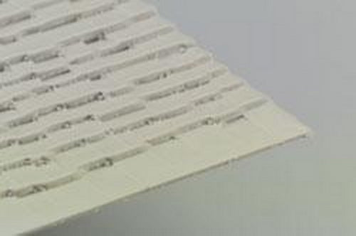 Plastruct 91655 O 12" x 7" Wood Shake Shingle Sheet (Pack of 2)
