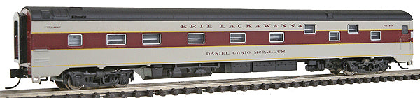 Rapido Trains 501050 N Erie Lackawanna Duplex Sleeper "William Reynolds".