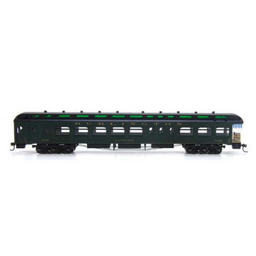 Roundhouse 85389 HO RTR 85' Pullman Palace Observation, CB&Q
