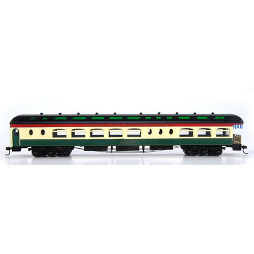 Roundhouse 85391 HO RTR 85' Pullman Palace Obs, PRR/Yellow Kid