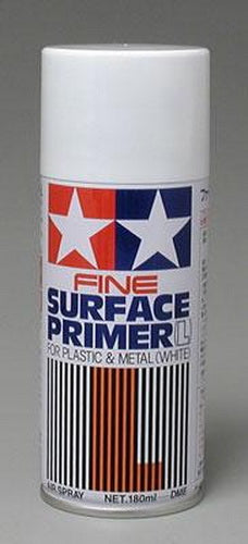 Tamiya 87044 White Surface Primer 180 ml Spray Paint Can