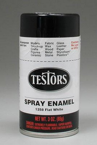 Testors Enamel Paint - Flat White