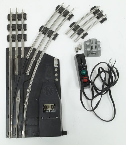 K-Line K-0375 O 42" Left & Right Hand Electric Switch Turnout (Pack of 2)