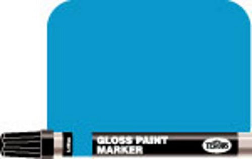 Testors 2508 Light Blue Gloss Enamel Marker - 1/3 fl. oz.