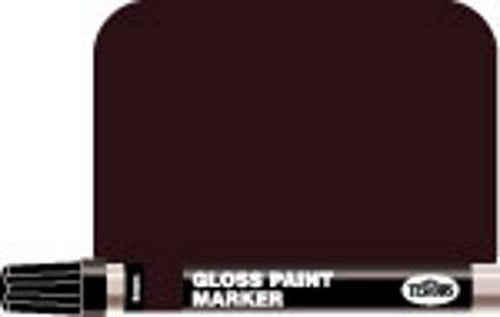Testors 2540 Brown Gloss Enamel Marker - 1/3 fl. oz.