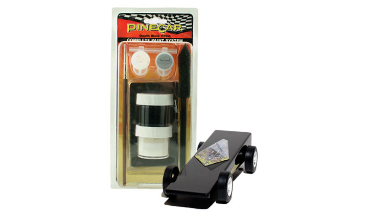 PineCar P3956 Stealth Black Complete Paint System