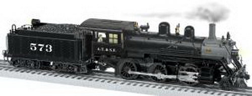 Lionel 6-11272 O Gauge AT&SF 2-6-0 Mogul Steam Locomotive #573