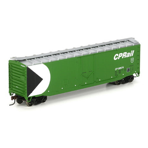 Athearn 71947 CPR #80574 HO RTR 50' Smooth Side Plug Door Box