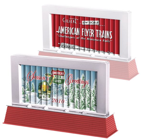 American Flyer 6-49844 S Scale Christmas Animated Billboard