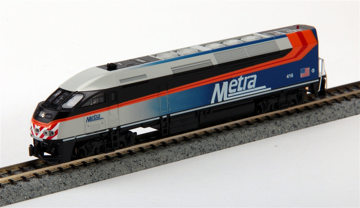 KATO 176-6121 MPI MP36PH Nゲージ Kato 176-6121 Chicago Metra MPI MP36PH Diesel Locomotive #416 – Trainz