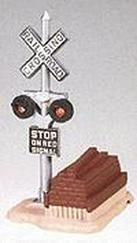 Life Like 433-1701 O Scale Light-Ups Highway Flasher Railroad Signal