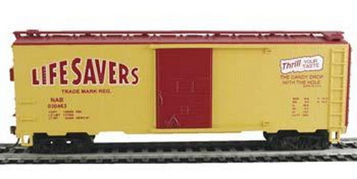 Mantua 734010 41' Boxcar w/Doors Lifesaver HO