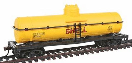 Model Power 98103 HO Scale Shell Chemical Tank Car W/Knuckle Couplers