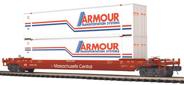 MTH 20-95099 Mass Central Husky Stack Car