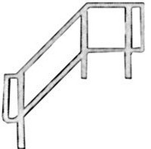 Pikestuff 541-1114 HO Staircase Handrails (Pack of 2)
