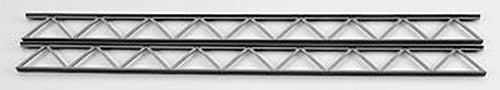 Plastruct 90407 1-21/64" x 12" x 3/4" ABS Warren Open Web Truss (Pack of 2)