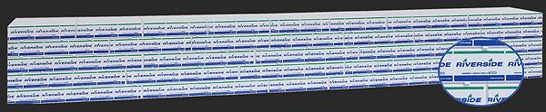 Walthers 933-1120 HO Riverside 72' Centerbeam Flatcar Lumber Stack Load Kit