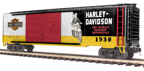 MTH 2093530 O Harley-Davidson 50' DD Boxcar