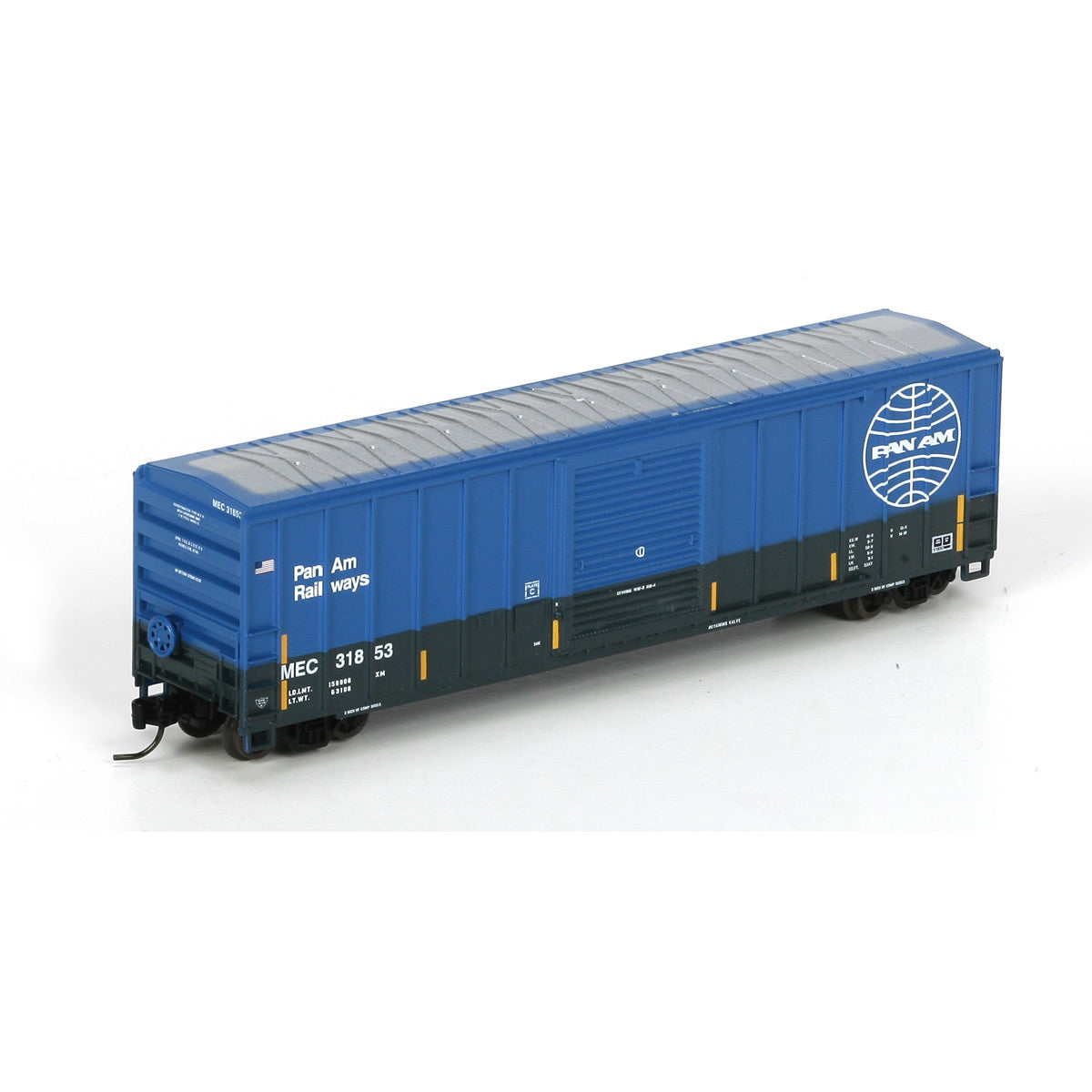 Athearn 24206 N Scale Pam Am 50' FMC Boxcar MEC #31853