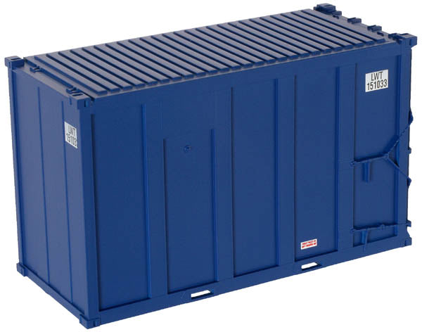 Atlas 20000377 20' MSW Containers Blue (Envelope of 3)
