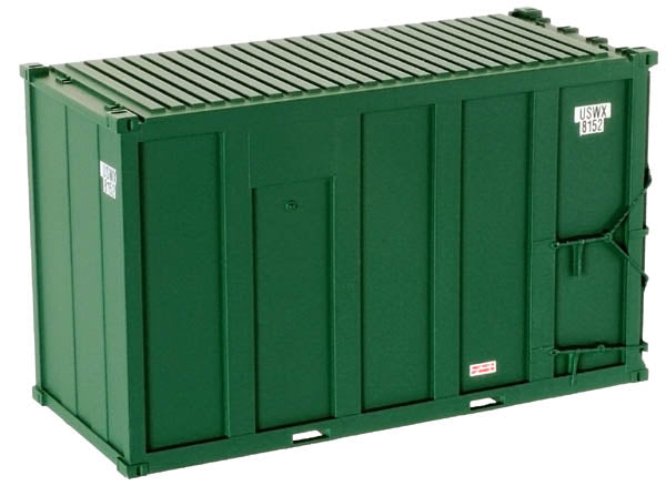 Atlas 20000658 HO 20'MSW Container 4pk USWX