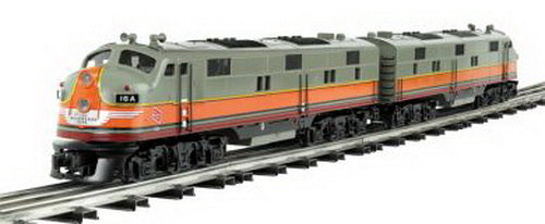 Williams 20516 O Milwaukee Road EMD E7 A-A 3-Rail Diesel Locomotive Set