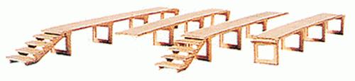 Model Power 612 HO Railroad Platform Plastic Kit