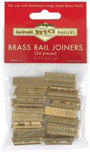 Bachmann 94657 G Brass Track Brass Rail Joiners (Pack of 24)