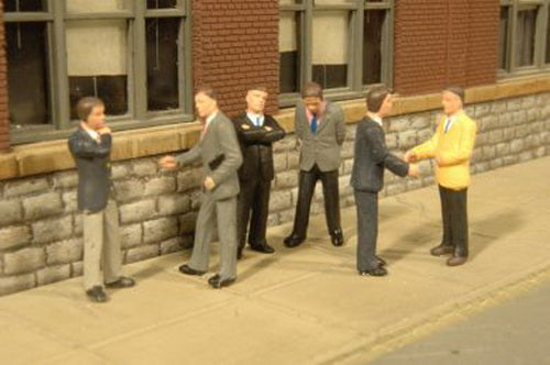 Bachmann 33112 HO Businessmen Figures (Set of 6)