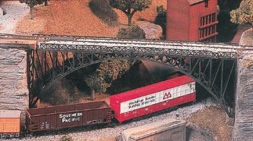 Life Like 8213 HO Scale Scene Master Scenery Arch Span Bridge Kit